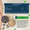 Hepatica Lungwort (Pulmonaria) 2,000mg | 4:1 Extract (500mg) | 120 Vegan Capsules | High Strength Lung Support, Respiratory Cleanse & Detox | 3rd Party Lab Tested view 3