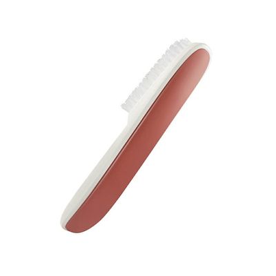 dijiusidy Shoes Cleaning Brush Portable Washable Handheld Colorful Household Shoe Boot Clothes Floor PBT Brushes, Red