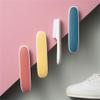 dijiusidy Shoes Cleaning Brush Portable Washable Handheld Colorful Household Shoe Boot Clothes Floor PBT Brushes, Red view 4