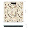 Hedgehog And Acorn Digital Bathroom Scale Print Body Scales Weighing Scales For Home Women Men Gift view 2