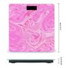 Pink Marble Pattern Digital Bathroom Scale Print Body Scales Weighing Scales For Home Women Men Gift view 2