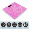 Pink Marble Pattern Digital Bathroom Scale Print Body Scales Weighing Scales For Home Women Men Gift view 3