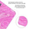 Pink Marble Pattern Digital Bathroom Scale Print Body Scales Weighing Scales For Home Women Men Gift view 4