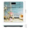 Beach Seashell Starfish Digital Bathroom Scale Print Body Scales Weighing Scales For Home Women Men Gift view 2