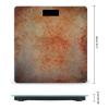 Abstract Brown Rust Color Digital Bathroom Scale Print Body Scales Weighing Scales For Home Women Men Gift view 2