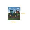 40Pcs Tractor Farm Dessert Napkins Car Locomotive Lunch Dinner Tableware Disposable Paper Napkin Set for Train Railway Birthday Baby Shower Party Supplies Decoration(6.5in) view 2