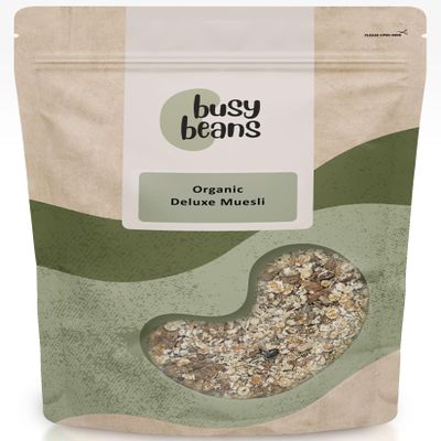 Organic Deluxe Muesli | Certified Organic | by Busy Beans Organic (2kg)