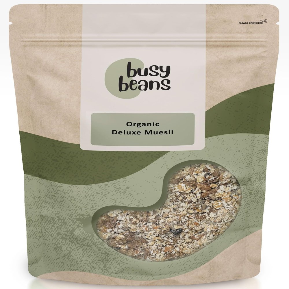Organic Deluxe Muesli | Certified Organic | by Busy Beans Organic (2kg)