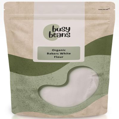 Organic Bakers White Flour | Certified Organic | by Busy Beans Organic (3kg)