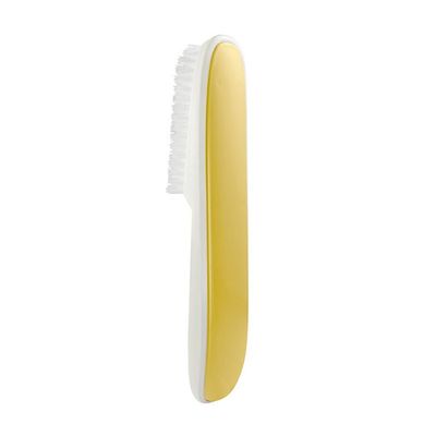 dijiusidy Shoes Cleaning Brush Portable Washable Handheld Colorful Household Shoe Boot Clothes Floor PBT Brushes, Yellow