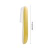 dijiusidy Shoes Cleaning Brush Portable Washable Handheld Colorful Household Shoe Boot Clothes Floor PBT Brushes, Yellow view 4