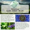China Sencha Earl Grey Blue - Premium Green Loose Leaf Tea with Bergamot Flavour & Cornflowers (175g, Earl Grey - Blue) view 2