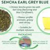 China Sencha Earl Grey Blue - Premium Green Loose Leaf Tea with Bergamot Flavour & Cornflowers (175g, Earl Grey - Blue) view 3