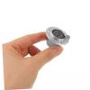 2pcs Audio Socket Microphone Adapter 3 Pin Panel Mount Jacks 3 Pin Female Jack Socket Female Panel Mount Connector 3 Pin Female Socket Zinc Alloy Female Seat Metal/9 view 4