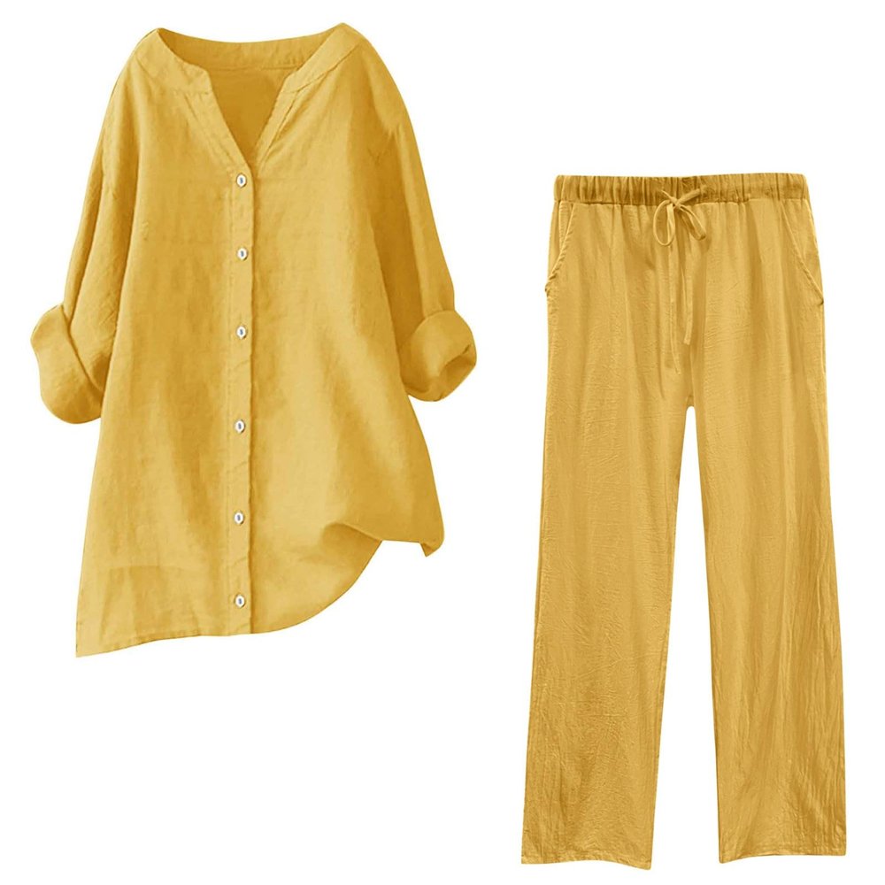 trendy outfits for women 2024 two piece skirt set for women going out textured womens t shirts v neck womens outfits trendy summer skirt with pocket pant wide leg long pant