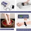 ZIJINGY Professional Foot Detox Machine, Detox Foot Spa System for Home Salon Spa Club With Wrist Strap and Waistbelt view 2