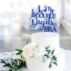 Jenrtvis In My Double Digits Era Birthday Cake Topper, 10th Birthday Decoration, Blue Glitter, 5.9 x 4.4 inches, Food-Grade Paper, Premium Quality Guarantee view 4