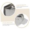 2Pcs Stainless Steel Weighing pan Scale Boat Weighing Plate Food Scale Grams Food Tray Scale Diamond Scale Electronic Balance Scale pan Mechanic Tools Kitchen Scale Tray Gold Metal/51 view 3