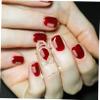 3pcs Wear Manicure Nail Art Charm Finger Nail Rings Fingernail Rings for Women Finger Rings for Women Nail Rings for Acrylic Nails Fingernail Rings Tips Metal Miss Zircon Jewelry/83 view 2