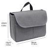 JKJZSALJ Wheelchair Side Storage Bag - Wheelchair Armrest Accessories Organizers Pouch With 3 Compartments For, Mobility Scooters, Rollators,Black view 3
