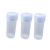 100pcs Storage Bottles Powder Container Clear Vase Durable Containers Bolas De Travel Liquid Container Shampoo Travel Container Screw Caps Empty Cosmetic Tubes with Caps Solid/32 view 1