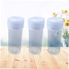 100pcs Storage Bottles Powder Container Clear Vase Durable Containers Bolas De Travel Liquid Container Shampoo Travel Container Screw Caps Empty Cosmetic Tubes with Caps Solid/32 view 3