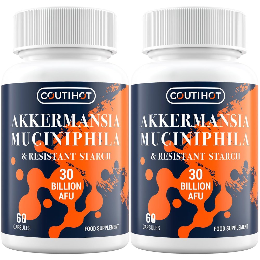Akkermansia Muciniphila Probiotic 30 Billion AFU, Gut Health & Gut Lining Support, Microbiome Balance Supplement, 120 Capsules