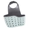 Silicone Sponge Holder for Kitchen Sink - Over The Faucet Sink Sponge Holder Hanging - Silicone Sponge Holder with Strap - Over Faucet Silicone Sink Caddy Hanging, Silicone Soap Holder view 3