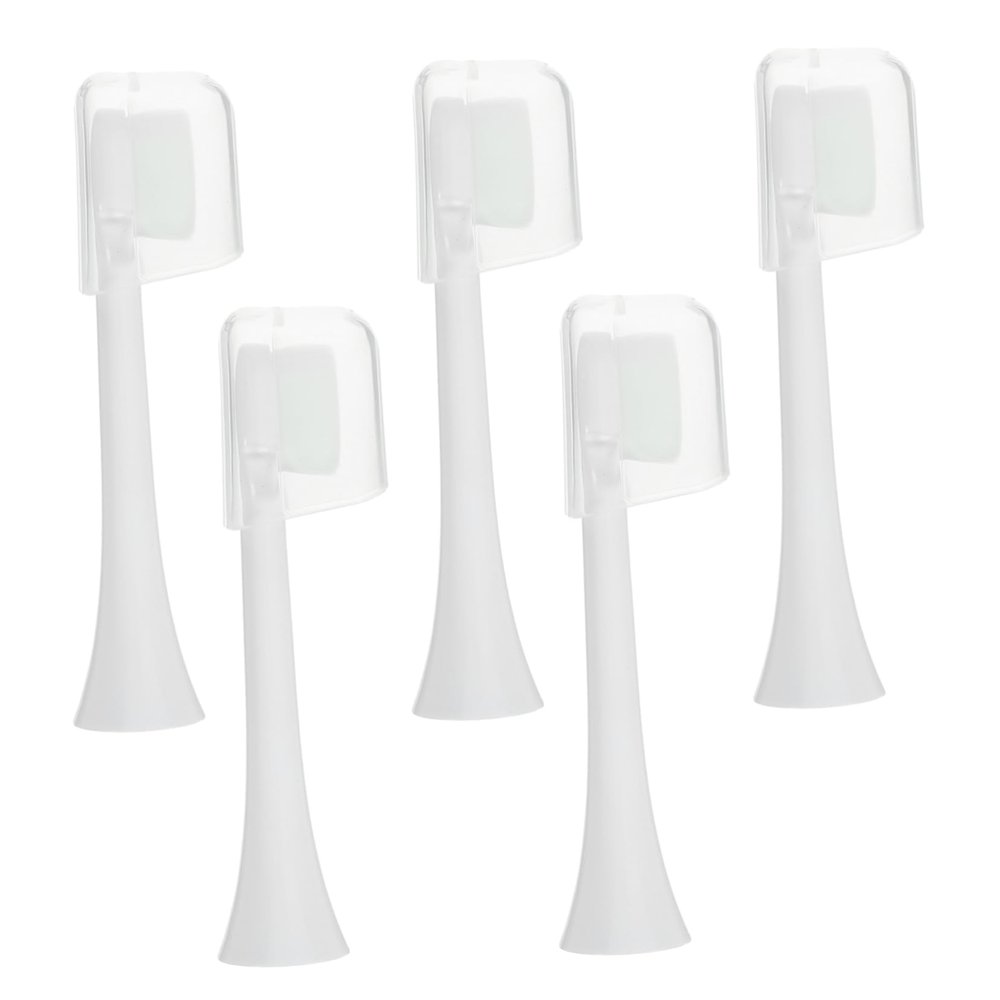 FOYTOKI 5pcs Toothbrush Heads Replacement for Oral Soft Bristles Electric Brush Heads