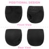 LittleForBig Washable Adjustable Reusable Waterproof Primary Comfort Cloth Adult Diaper Wrap Cover One Size Black view 4