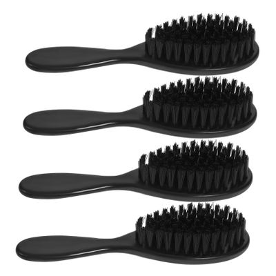 Beatifufu 4pcs Beard Grooming Brush Barber Hair Cutting Brush Face Hair Salon Beard Male Cleaning Tool