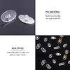 143 Piece Glasses Repair Kit, Glasses Silicone Nose Pads, Glasses Repair Tool with Screwdriver, Glasses Temple Caps, Screw Glasses Pads, Glasses Silicone Pad Holder view 3
