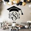 25 Pack 2025 Graduation Cupcake Toppers Glitter So Proud of You Cupcake Picks Done Diploma Grad Cap Cake Topper You Did it Cake Decorations for 2025 Graduation Theme Party Decorations Supplies Silver view 3