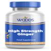 High Strength Ginger (90 Tablets) from Woods Supplements | Responsibly sourced | Suitable for Vegetarians & Vegans | 14,400mg Whole Ginger Equivalent | Provides 36mg Gingerols view 1