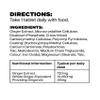 High Strength Ginger (90 Tablets) from Woods Supplements | Responsibly sourced | Suitable for Vegetarians & Vegans | 14,400mg Whole Ginger Equivalent | Provides 36mg Gingerols view 3