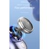 Pyugxab Portable USB Electric Shaver Travel Shaver for Men Pocket Electric Shaver Beard Trimmer Digital Display, C view 4