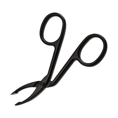 1/2pc Curved Eyebrow Scissors Tweezers - Professional Eyebrow Scissor, Curved Eyebrow Tweezers | Facial Hair Plucker Curved Scissors, Lightweight Nose Hair Cutter Remover for Men Women Adults