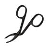 1/2pc Curved Eyebrow Scissors Tweezers - Professional Eyebrow Scissor, Curved Eyebrow Tweezers | Facial Hair Plucker Curved Scissors, Lightweight Nose Hair Cutter Remover for Men Women Adults view 1