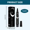 XdealCozyxc 4PCS Beard Pencil Filler for Men, Easy Waterproof Beard Pen (Black) view 2