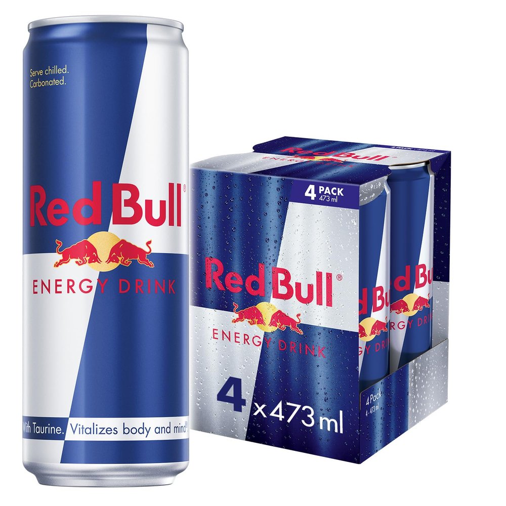 Red Bull Energy Drink 473ml 4pk
