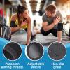 tinshow Upper Arm Sleeve Compression Bicep Tendonitis Brace Comfortable Adjustable Elbow Support Wrap for Men Women Pain Relief Muscle Strains Inflammation Arthritis Injury Recovery (Black) view 3