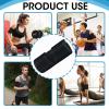 tinshow Upper Arm Sleeve Compression Bicep Tendonitis Brace Comfortable Adjustable Elbow Support Wrap for Men Women Pain Relief Muscle Strains Inflammation Arthritis Injury Recovery (Black) view 4