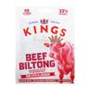 Kings - Beef Biltong - Rib Eye Flavour - High Protein Snacks, Marinated and Cooked Meat - Bulk Box of 12 x 25 g Packs view 2