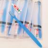 Transparent Blue Dental Kit Portable Convient Healty Toothbrush Pack of 20 (Toothbrush+toothpastes 20sets) view 3