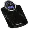 Adamson Hybrid 2-in-1 Analog & Digital Weighing Scale for Body Weight up to 400lbs + Thick Tempered Glass + Extra Large Display + Easy to Read Digital Bathroom Scale + New Version - Marble Black view 1