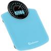 Adamson Hybrid 2-in-1 Analog & Digital Weighing Scale for Body Weight up to 400lbs + Thick Tempered Glass + Extra Large Display + Easy to Read Digital Bathroom Scale + New Version - Light Blue view 1