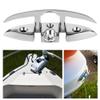 5 Inch Folding Flip Cleat, 316 Stainless Steel Dock Deck, Metal Marine Cleats Suitable for Marine Use view 4