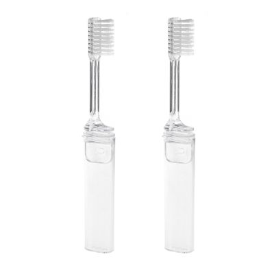 2piece Foldable Soft Bristle Tooth Brush Toothbrush Remove Coffee for Children Adults Girl Travel Electric Rotating Toothbrushes for Adults Electric Rotating Toothbrush Electric Electric
