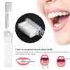 2piece Foldable Soft Bristle Tooth Brush Toothbrush Remove Coffee for Children Adults Girl Travel Electric Rotating Toothbrushes for Adults Electric Rotating Toothbrush Electric Electric view 2