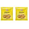 Atul Bakery Khakhra Various Flavours (200 Gram) - Crispy Delicious Bite - Traditional Gujarati Khakhra - Enjoy At Tea Time - Easy to Carry Anywhere (Pack of 2, Khakhra Golgappa) view 1